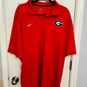 Men’s Nike Dry Fit Georgia Bulldogs/UGA Polo